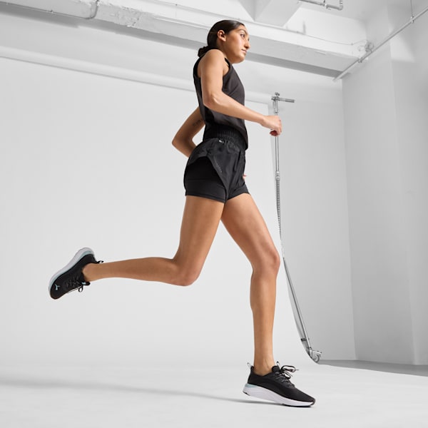 Tenis de running para mujer Sophia Vital SoftRide, PUMA Black-Modern Mint, extralarge